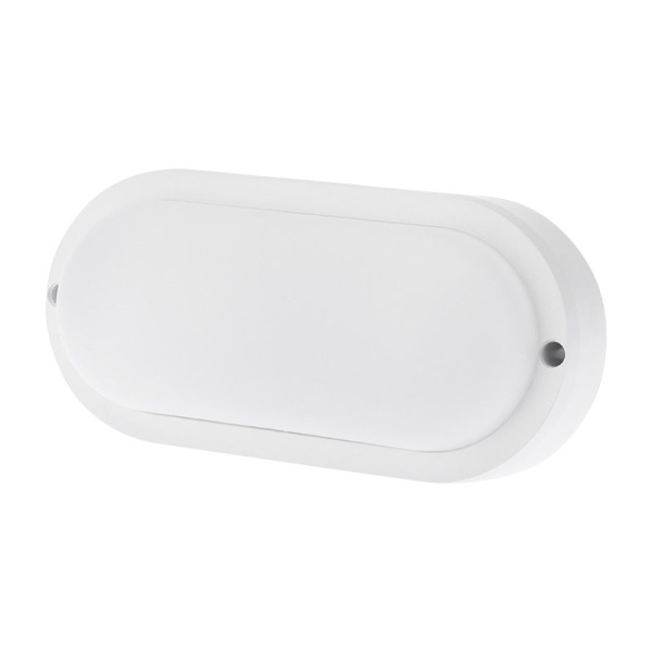 Светильник ЖКХ LED пылевлагозащищенный овал IP65 12Вт 1140Лм 6500K с микроволновым датчиком движения REXANT