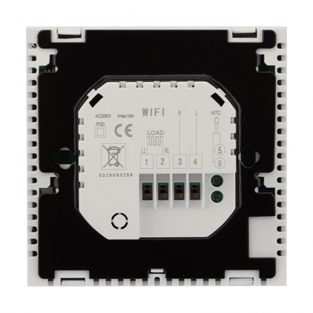 Терморегулятор цифровой R150 сенсорный, программируемый, с Wi-Fi, белый REXANT