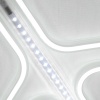 Светодиодная фигура из гибкого неона Снежинка с эффектом тающих сосулек 60x60см БЕЛЫЙ NEON-NIGHT
