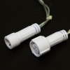 Гирлянда светодиодная Нить 10м 200 LED БЕЛЫЙ прозрачный ПВХ IP65 эффект мерцания 230В соединяется нужен блок 303-500-1 NEON-NIGHT