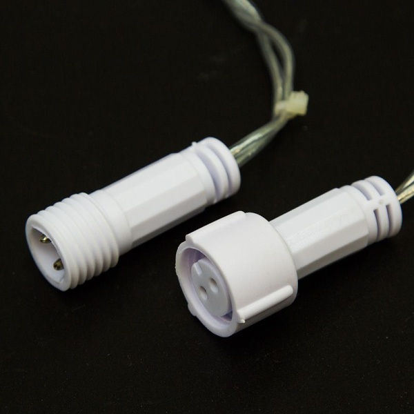 Гирлянда светодиодная Нить 10м 200 LED БЕЛЫЙ прозрачный ПВХ IP65 постоянное свечение 230В соединяется нужен блок 303-500-1 NEON-NIGHT