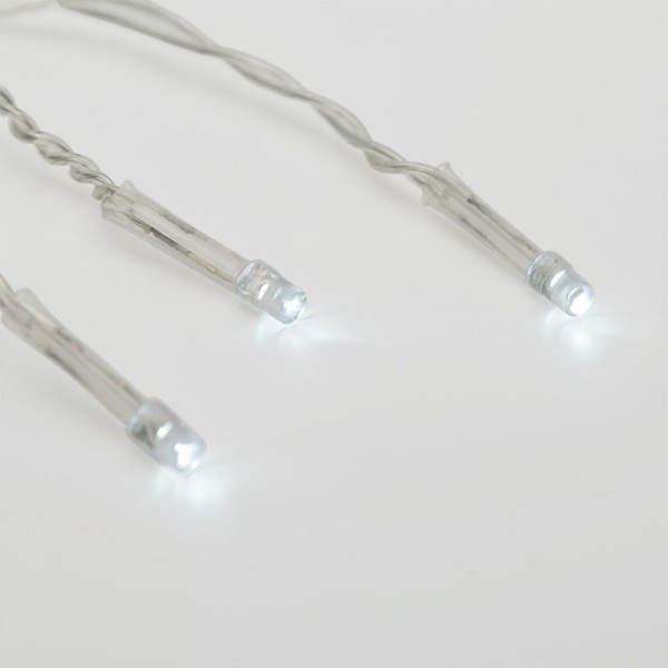 Гирлянда Твинкл-Лайт 15 м, прозрачный ПВХ, 120 LED, белое свечение NEON-NIGHT