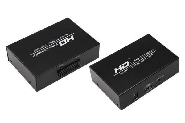 Конвертер SCART на HDMI, металл REXANT