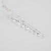 Гирлянда светодиодная Сосульки 1,5 м, 10 LED, прозрачный ПВХ, цвет свечения теплый белый, 2 х АА (батарейки не в комплекте) NEON-NIGHT