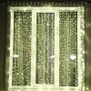 Гирлянда светодиодная Занавес 2х3м 760 LED ЗОЛОТОЙ прозрачный ПВХ IP65 постоянное свечение 230В блок в комплекте NEON-NIGHT