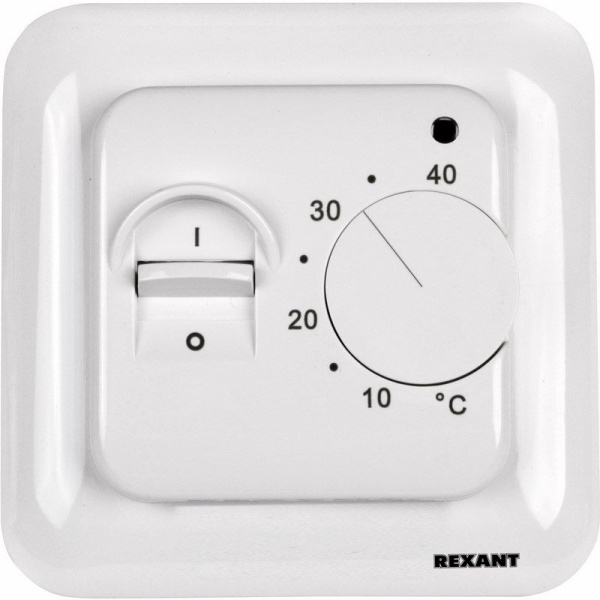 Терморегулятор механический R70XT белый REXANT
