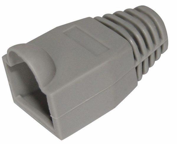 Колпачок изолирующий для разъемов RJ-45, серый REXANT