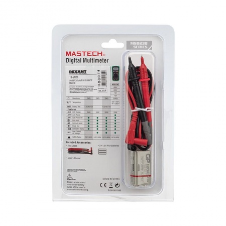 Портативный мультиметр MS8238 MASTECH