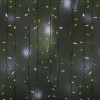 Гирлянда светодиодная Занавес 2х1,5м 360 LED ЗЕЛЕНЫЙ белый ПВХ IP65 эффект мерцания 230В блок в комплекте NEON-NIGHT
