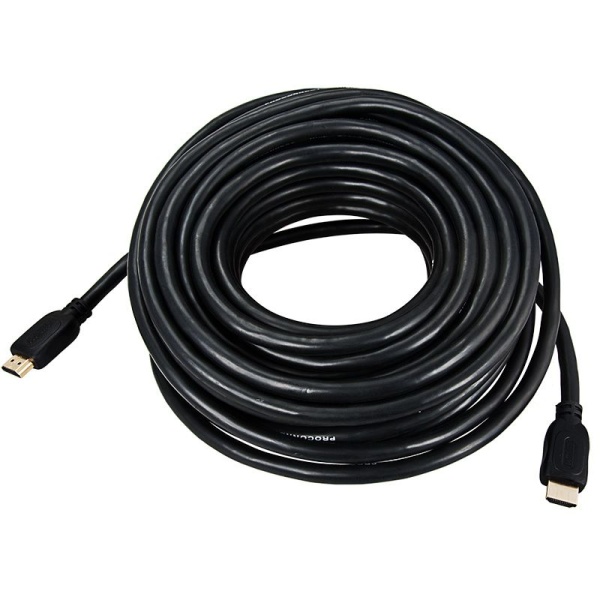 Кабель HDMI - HDMI 1.4, 20м, Gold PROconnect