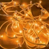Набор Белт-Лайт 10 м, белый каучук, 30 ламп, цвет Теплый белый, IP65, соединяется