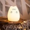 Силиконовый ночник Котик USB с 3 режимами, RGB-свечение NEON-NIGHT