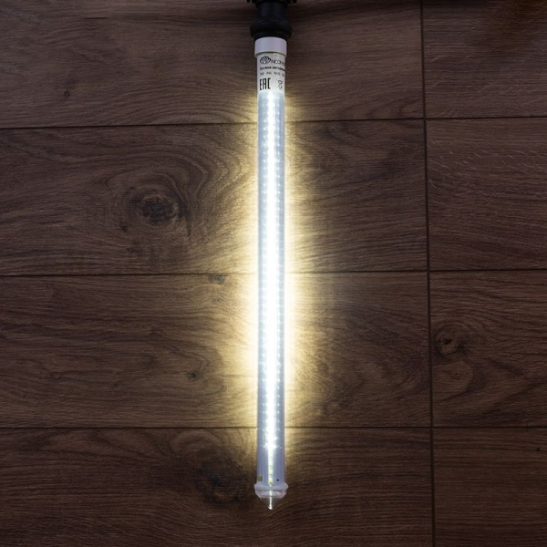 Сосулька светодиодная E27 50см двухсторонняя 48x2 LED БЕЛЫЙ IP65 230В NEON-NIGHT