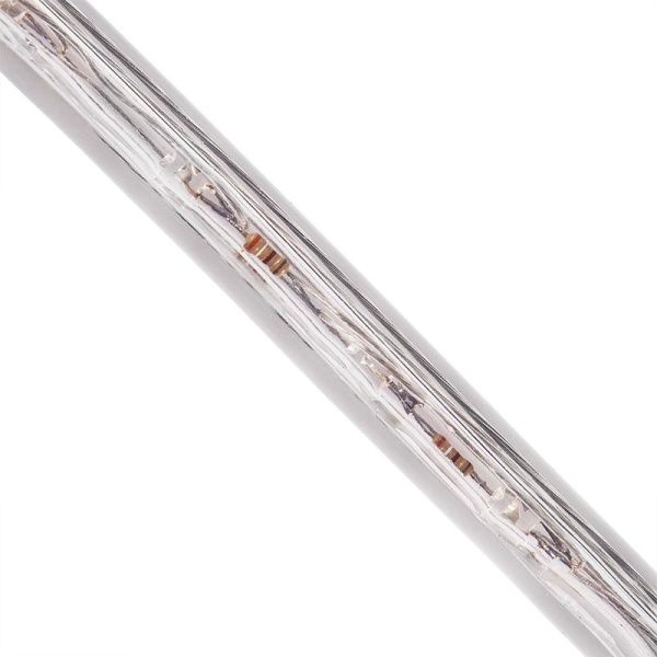 Дюралайт LED двухжильный 230В 13мм 36 LED/м ТЕПЛЫЙ БЕЛЫЙ постоянное свечение модуль 1м бухта 100м NEON-NIGHT