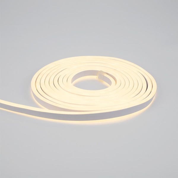Гибкий неон LED SMD 8х16 мм, односторонний, теплый белый, 120 LED/м, 5 м