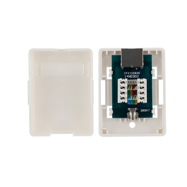 Розетка компьютерная внешняя, 1-порт RJ-45 (8P8C), STP, CAT 6 REXANT