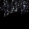 Гирлянда светодиодная Нить 20м 200 LED БЕЛЫЙ черный каучук IP67 постоянное свечение 230В соединяется нужен блок 315-000 NEON-NIGHT
