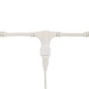 Гирлянда светодиодная Занавес 2х1,5м 360 LED КРАСНЫЙ белый КАУЧУК IP67 постоянное свечение 230В соединяется NEON-NIGHT шнур в комплекте
