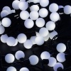 Гирлянда светодиодная Мультишарики Ø23мм 10м 80 LED БЕЛЫЙ черный каучук IP67 постоянное свечение 230В нужен блок 315-000 NEON-NIGHT