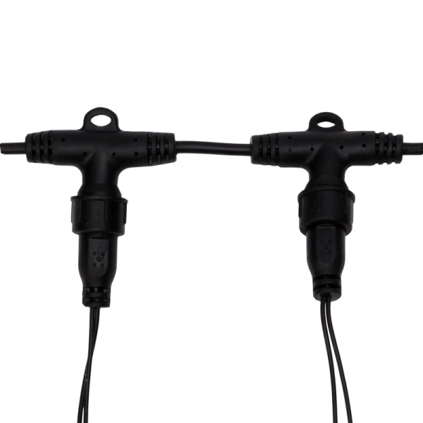 Гирлянда светодиодная Занавес 2х6м 768 LED БЕЛЫЙ черный ПВХ IP65 постоянное свечение 230В нужен блок 303-500 NEON-NIGHT