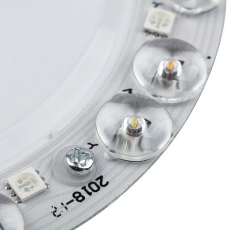 Светильник настенно-потолочный Satori Melody 2700-6500 K RGB Bluetooth Sound с пультом и APP LED REXANT