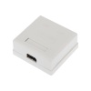 Розетка компьютерная внешняя, 2-порта RJ-45 (8P8C), STP, CAT 6 REXANT