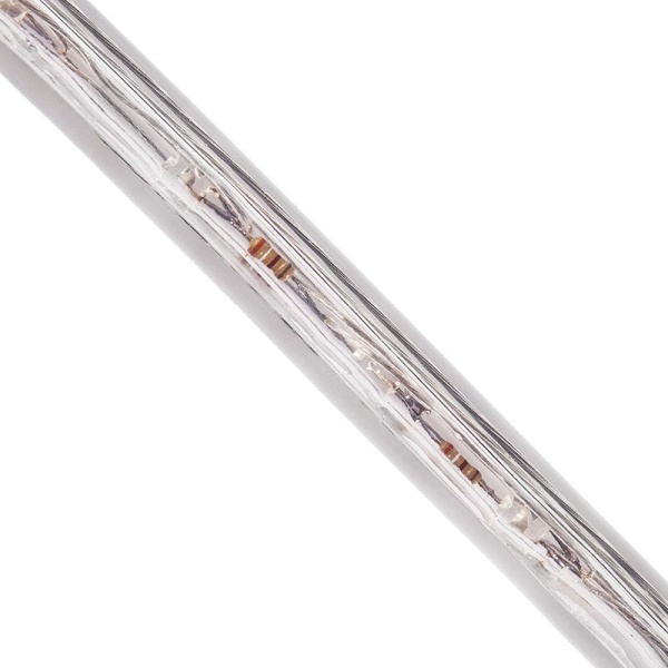 Дюралайт LED трехжильный 230В 13мм 36 LED/м ЗЕЛЕНЫЙ свечение с динамикой модуль1м бухта 100м NEON-NIGHT