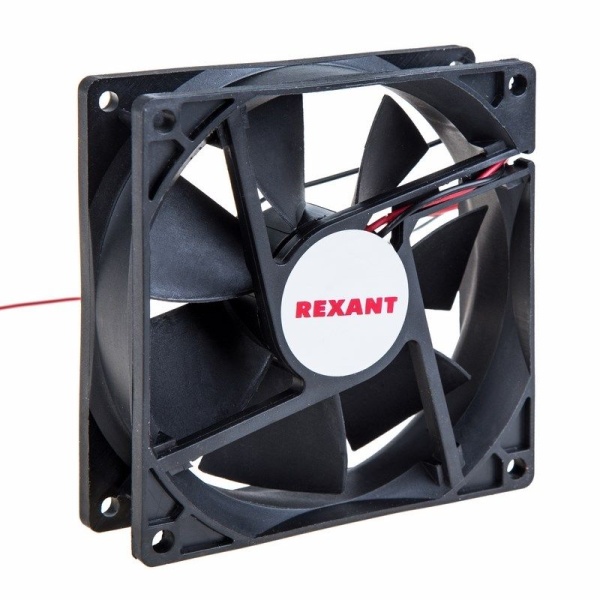 Вентилятор RQD 9225MS, DC 12В REXANT