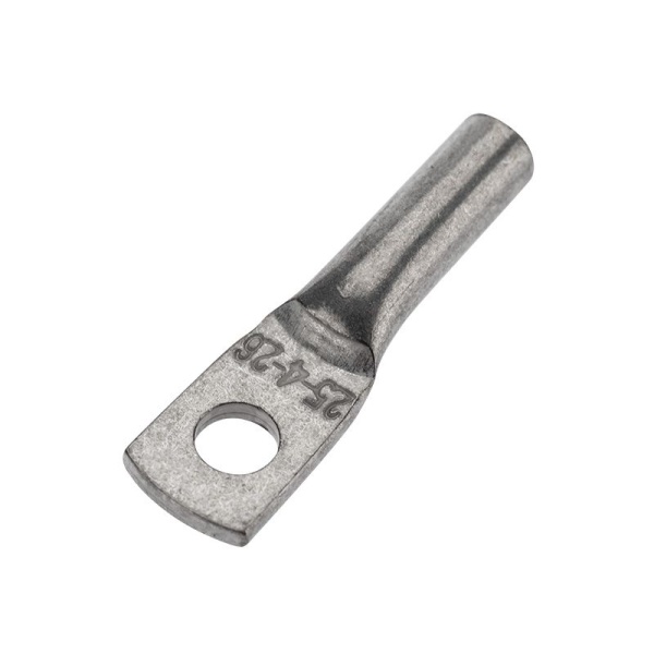 Наконечник медный луженый ТМЛ 2,5–4–2,6 (2,5мм² - Ø4мм) ГОСТ 7386-80 (в упак. 100 шт.) REXANT
