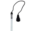 Гирлянда Тающие сосульки комплект 10 шт. х 50см, шаг 100см, 600 LED БЕЛЫЙ, черный каучук, IP65, 24В, соединяется NEON-NIGHT