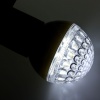 Лампа светодиодная, диаметр 50мм, E27, 9 LED, 1Вт, БЕЛЫЙ, прозрачная колба, 230В NEON-NIGHT