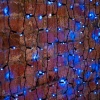 Гирлянда светодиодная Занавес 2х3м 760 LED СИНИЙ черный ПВХ IP65 постоянное свечение 230В нужен блок 303-500 NEON-NIGHT