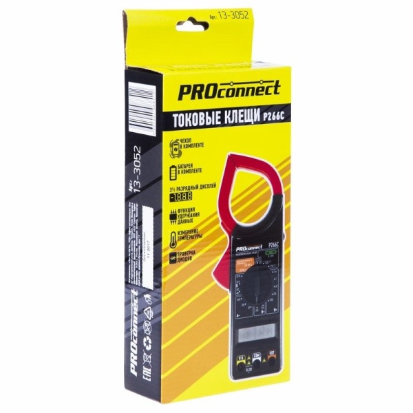 Токовые клещи P266C PROconnect