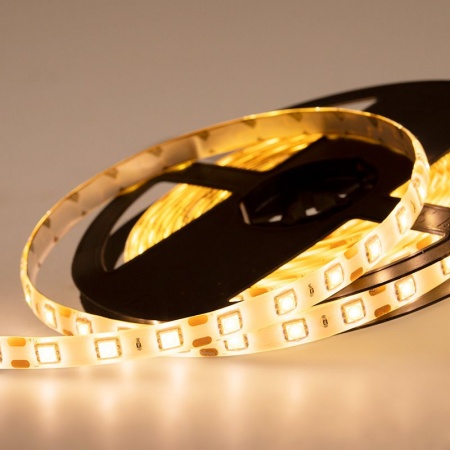 Лента светодиодная 12В, SMD5050, 14,4Вт/м, 60 LED/м, 3000К, 10мм, 5м, IP65 LAMPER