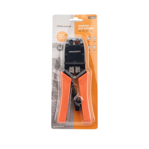 Кримпер HT-500R для обжима 8P8C, 6P4C PROconnect