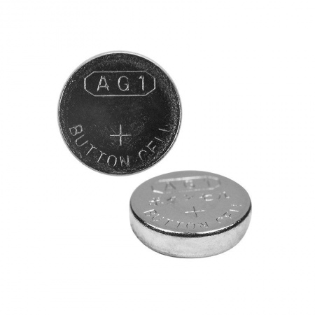 Батарейка часовая LR60, 1,5В, 10 шт (AG1, LR621, G1, 164, GP64A, 364, SR621W) блистер REXANT