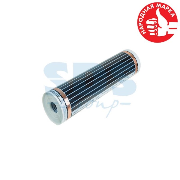 Пленочный теплый пол RXM 305 220Вт/м2, ширина 50 см, толщина 0,338, (Рулон 150м) REXANT