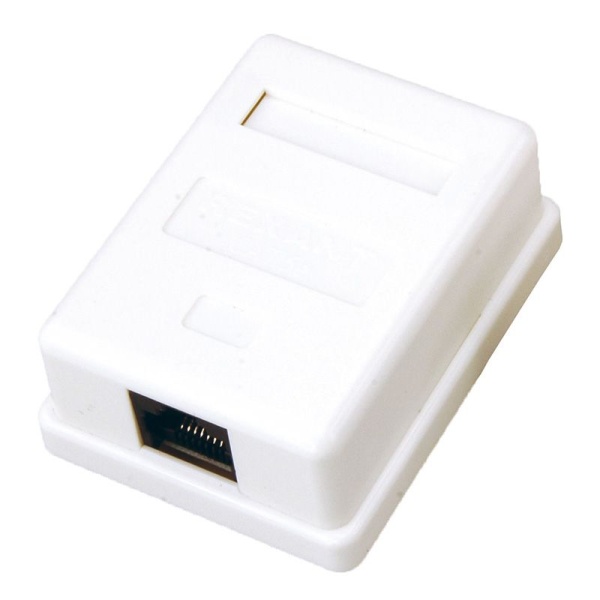Рoзетка компьютерная внешняя 1-порт, UTP RJ-45 (8P8C), CAT 5e REXANT