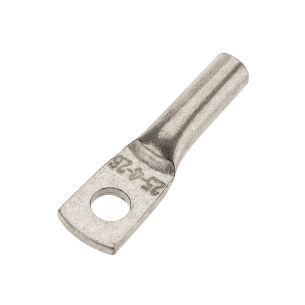 Наконечник медный луженый ТМЛ 2,5–4–2,6 (2,5мм² - Ø4мм) ГОСТ 7386-80 (в упак. 10 шт.) REXANT