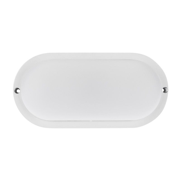 Светильник ЖКХ LED пылевлагозащищенный овал IP65 18Вт 1710Лм 6500K с микроволновым датчиком движения REXANT