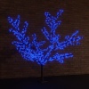 Светодиодное дерево Сакура, высота 1,5 м, диаметр кроны 1,4м, RGB светодиоды, контроллер, IP65, понижающий трансформатор в комплекте NEON-NIGHT