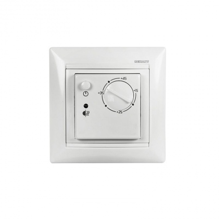 Терморегулятор механический RX-308B, совместим с Legrand серии Valena, бежевый REXANT