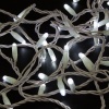 Гирлянда светодиодная Нить 10м 100 LED БЕЛЫЙ белый ПВХ IP65 постоянное свечение 230В соединяется нужен блок 303-500-1 NEON-NIGHT